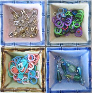 Split Ring Stitch Markers — The Nifty Knitter